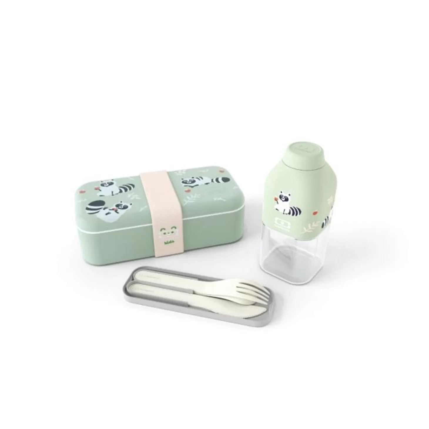 coffret_cadeau_enfants_mb_foodie_vert_raccoon_3.webp Monbento Coffret Cadeau Enfants Mb Foodie Vert Raccoon> Enfants