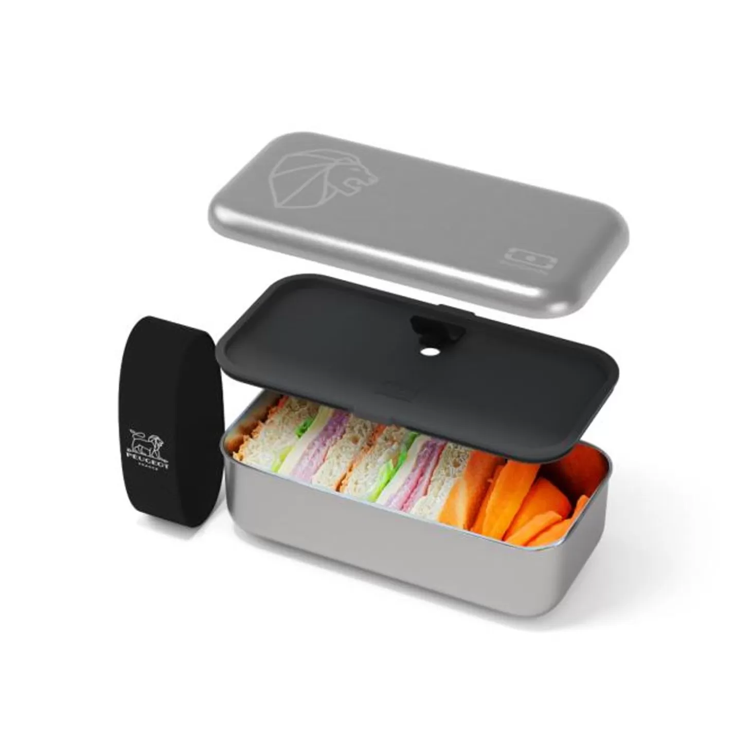 lunch_box_mtal_peugeot_x_monbento_3.webp Monbento Lunch Box Métal Peugeot X ®> Mb Sense Lunch Box Métal 700Ml