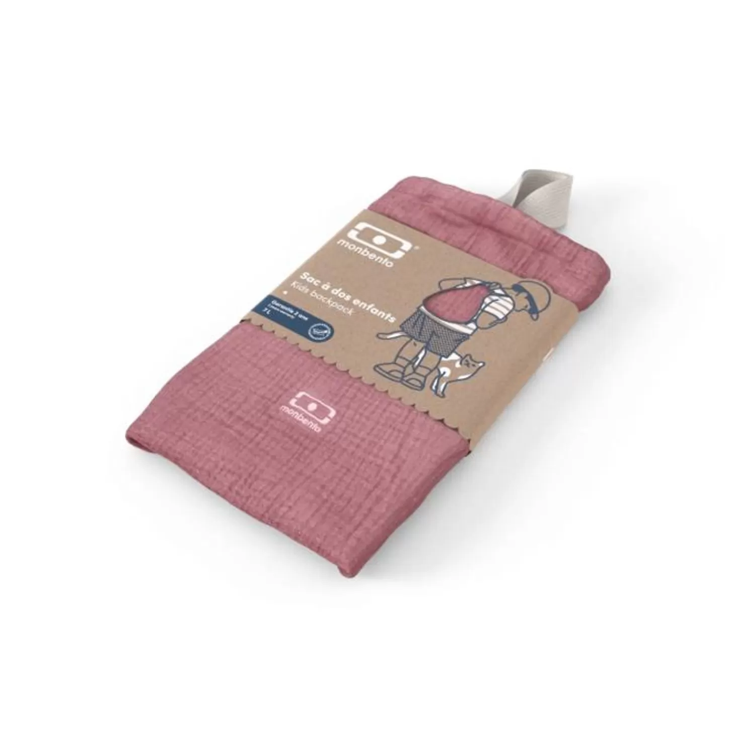 mb_buddy_rose_2.webp Monbento Mb Buddy Rose> Sacs Et Pochette