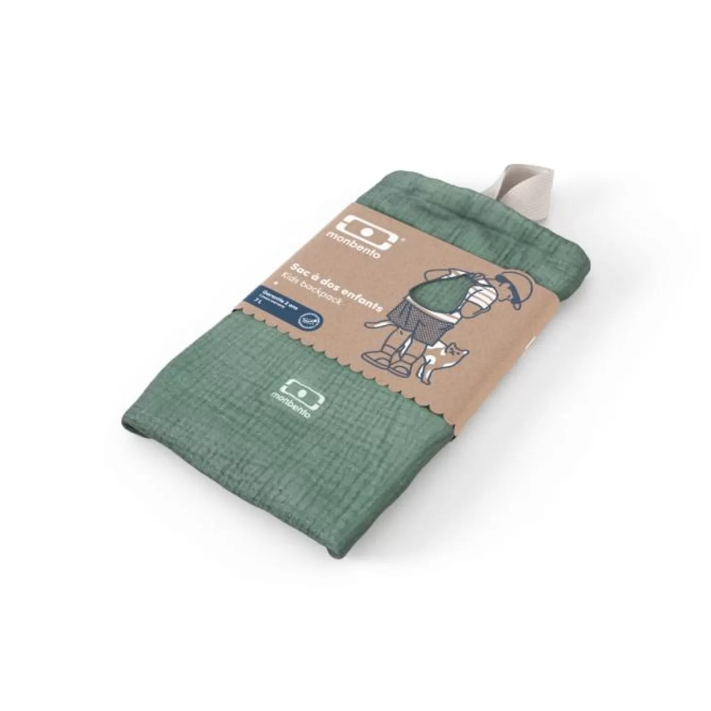 mb_buddy_vert_2.webp Monbento Mb Buddy Vert> Sacs Et Pochette