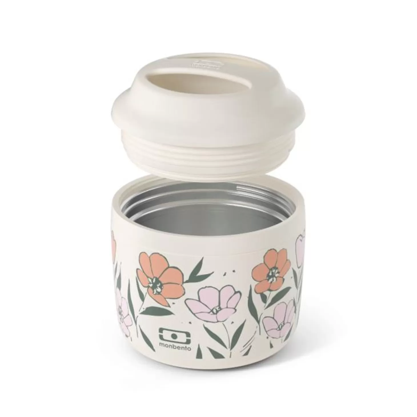 mb_element_graphic_bloom_2.webp Monbento Mb Element Graphic Bloom> Lunch Box Isotherme 550Ml