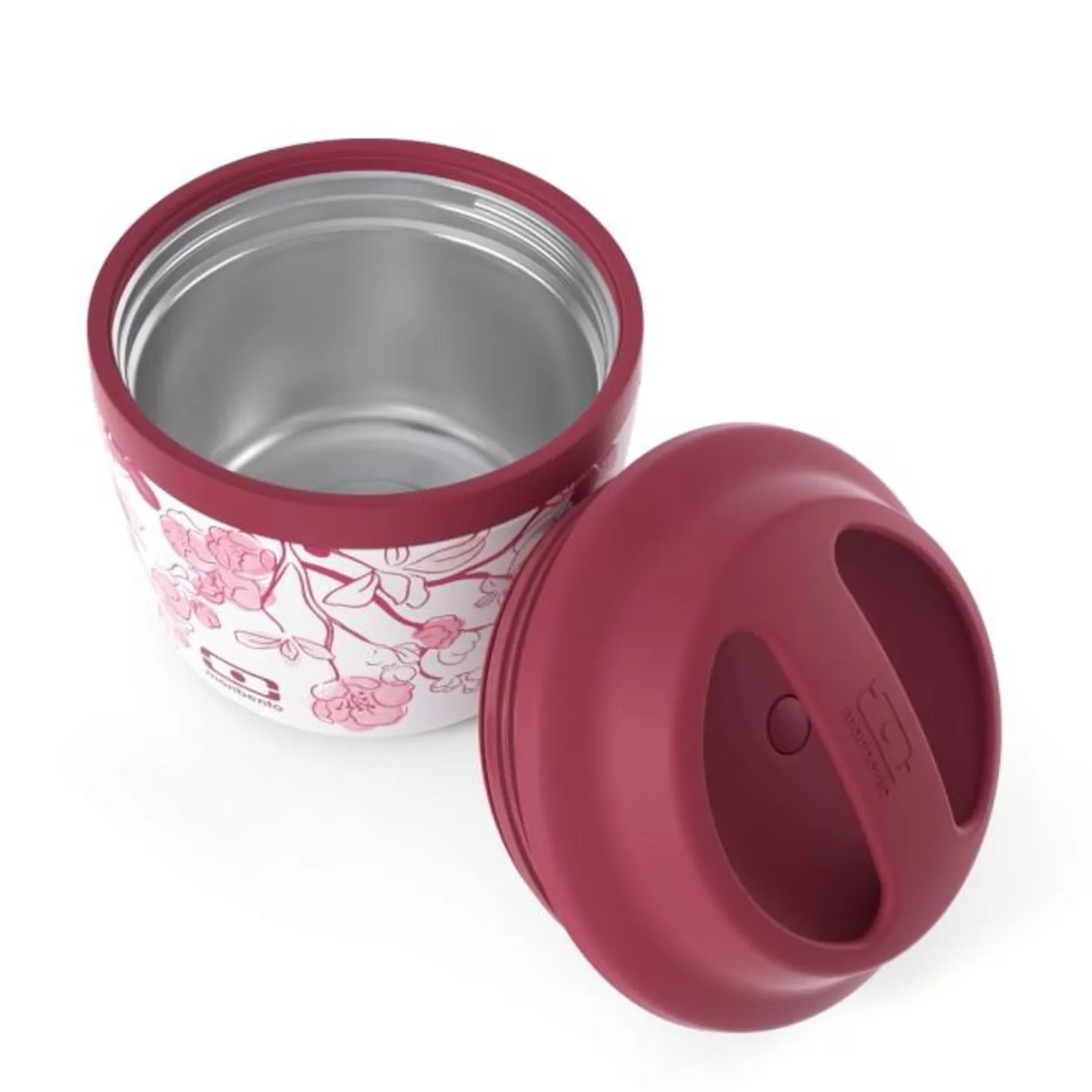 mb_element_graphic_magnolia_4.webp Monbento Mb Element Graphic Magnolia> Lunch Box Isotherme 550Ml