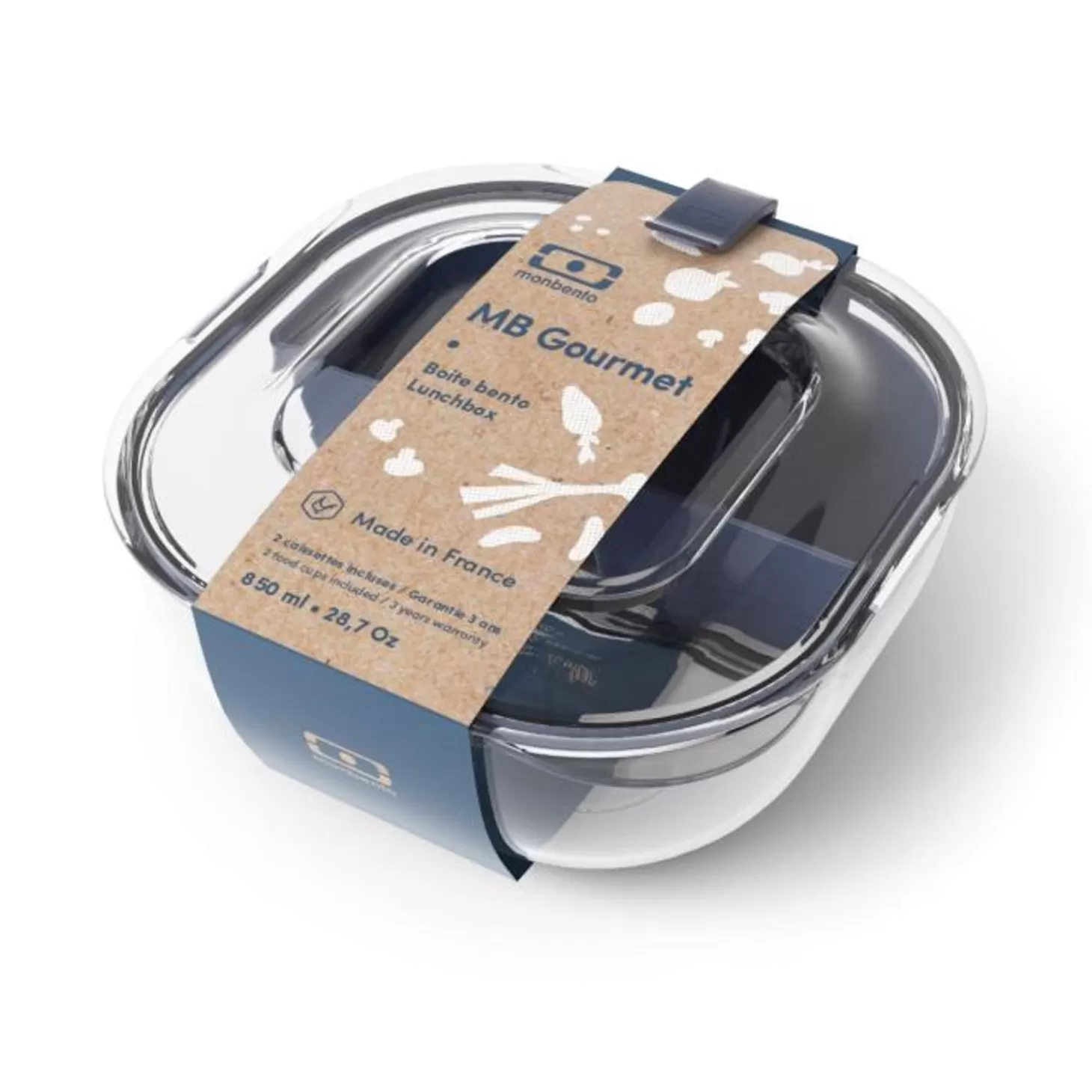 mb_gourmet_m_crystal__caissettes_5.webp Monbento Mb Gourmet M Crystal + Caissettes> Mb Gourmet Lunch Box Transparente