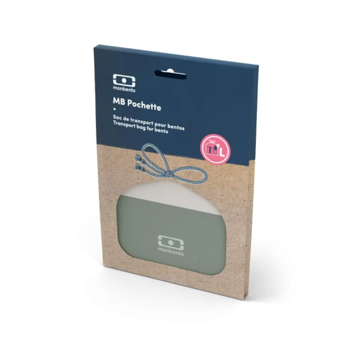 mb_pochette_l_vert_natural_2.webp Monbento Mb Pochette L Vert Natural> Sacs Et Pochette
