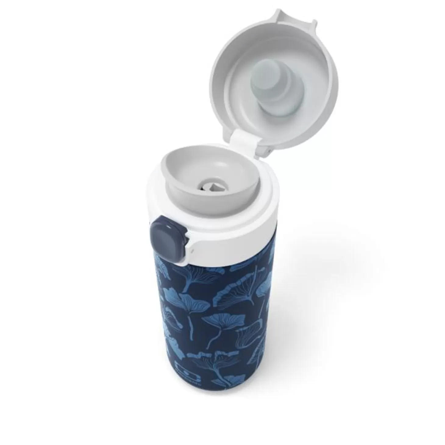 mb_pop_graphic_bleu_ginkgo_2.webp Monbento Mb Pop Graphic Bleu Ginkgo> Mb Pop Gourde Isotherme Sport 36Cl