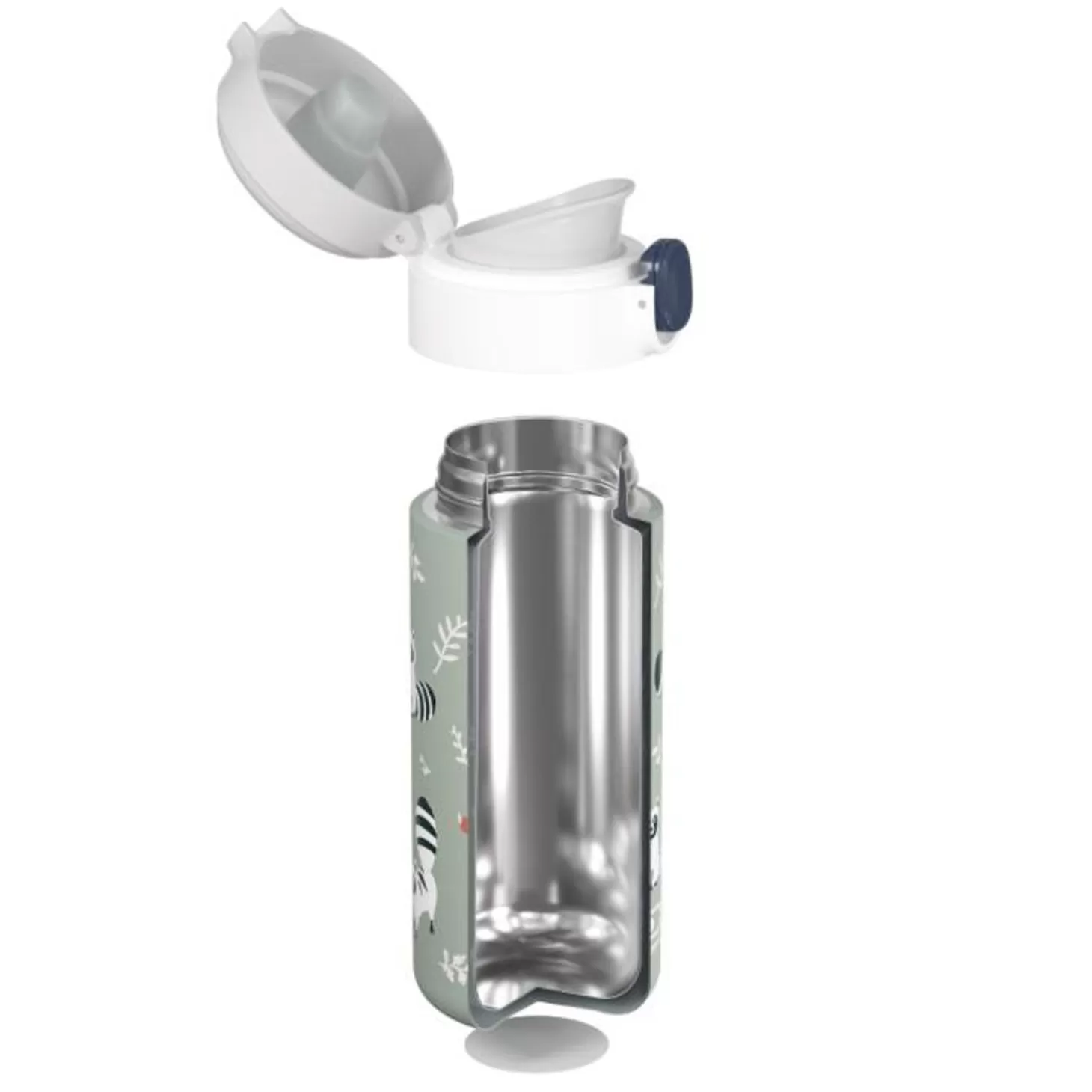 mb_pop_vert_raccoon_2.webp Monbento Mb Pop Vert Raccoon> Mb Pop Gourde Isotherme Sport 36Cl