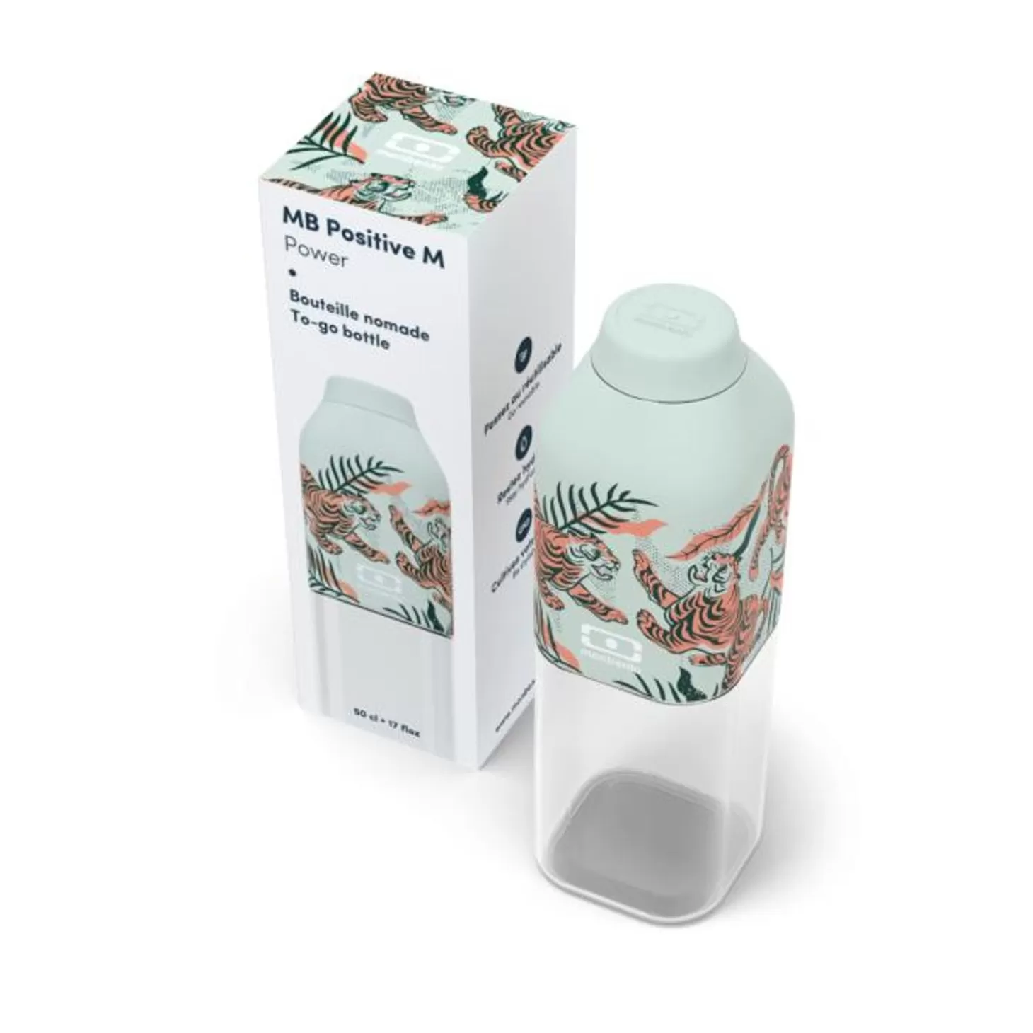 mb_positive_m_graphic_power_3.webp Monbento Mb Positive M Graphic Power> Mb Positive M Gourde Transparente 50Cl