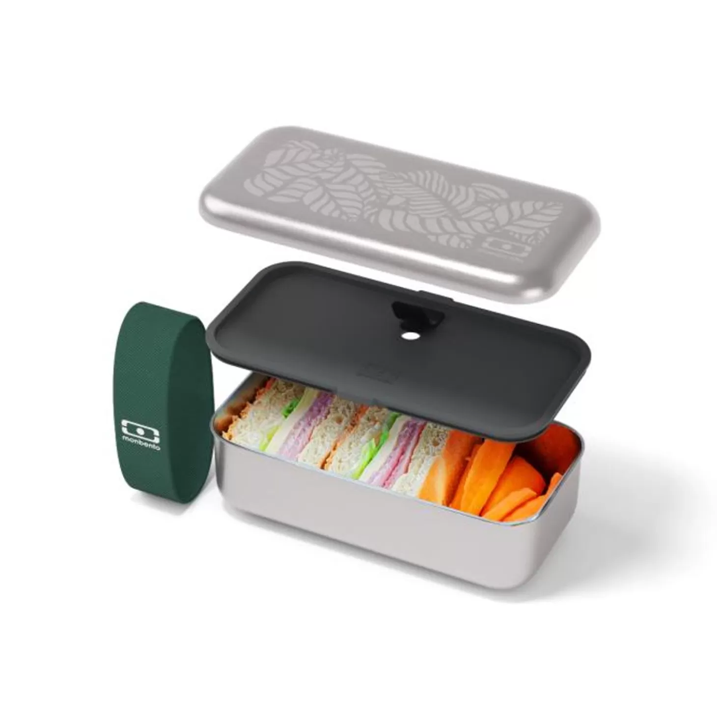 mb_sense_graphic_jungle_3.webp Monbento Mb Sense Graphic Jungle> Mb Sense Lunch Box Métal 700Ml