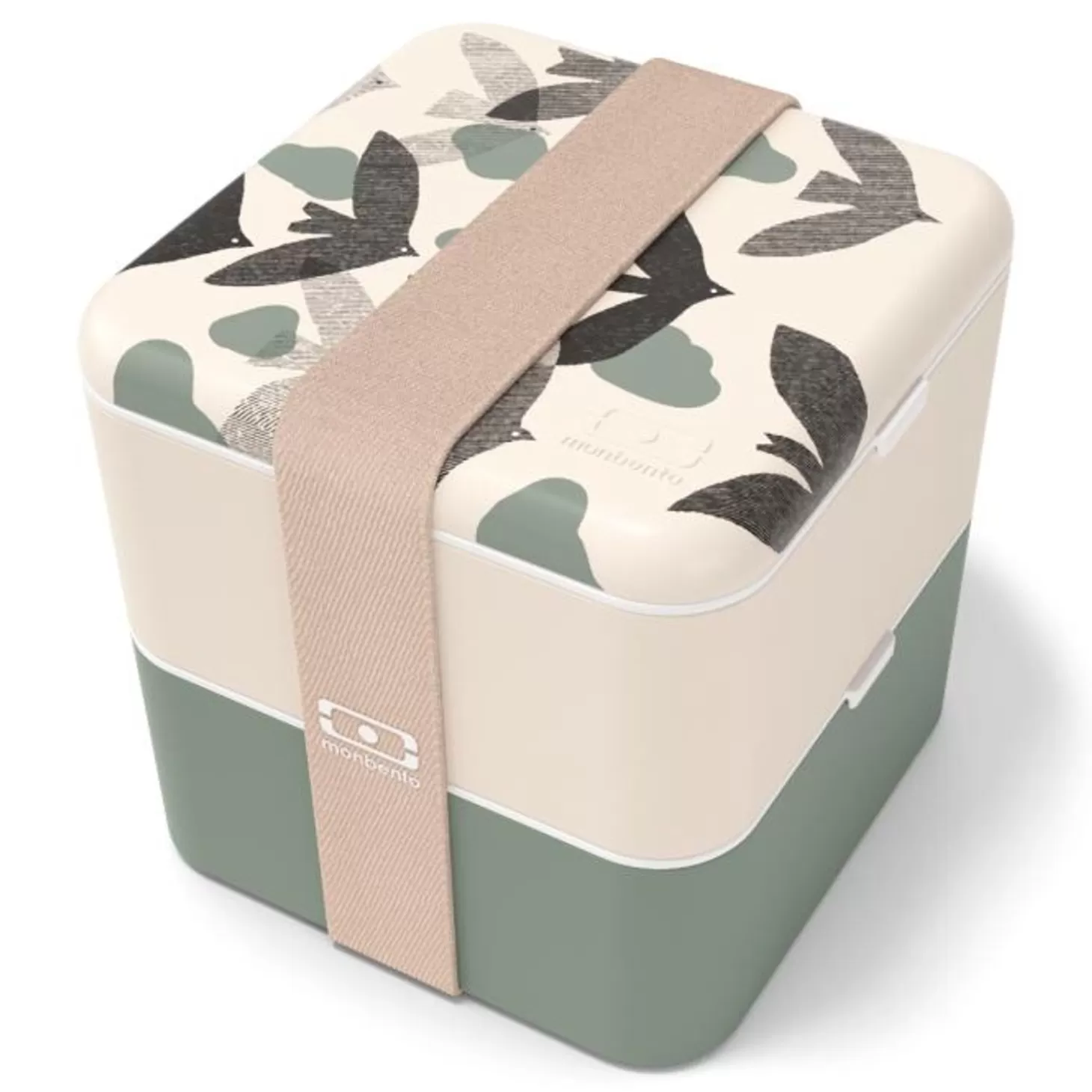 Monbento Mb Square Graphic Birds> Mb Square Bento Grand Format 1,7L