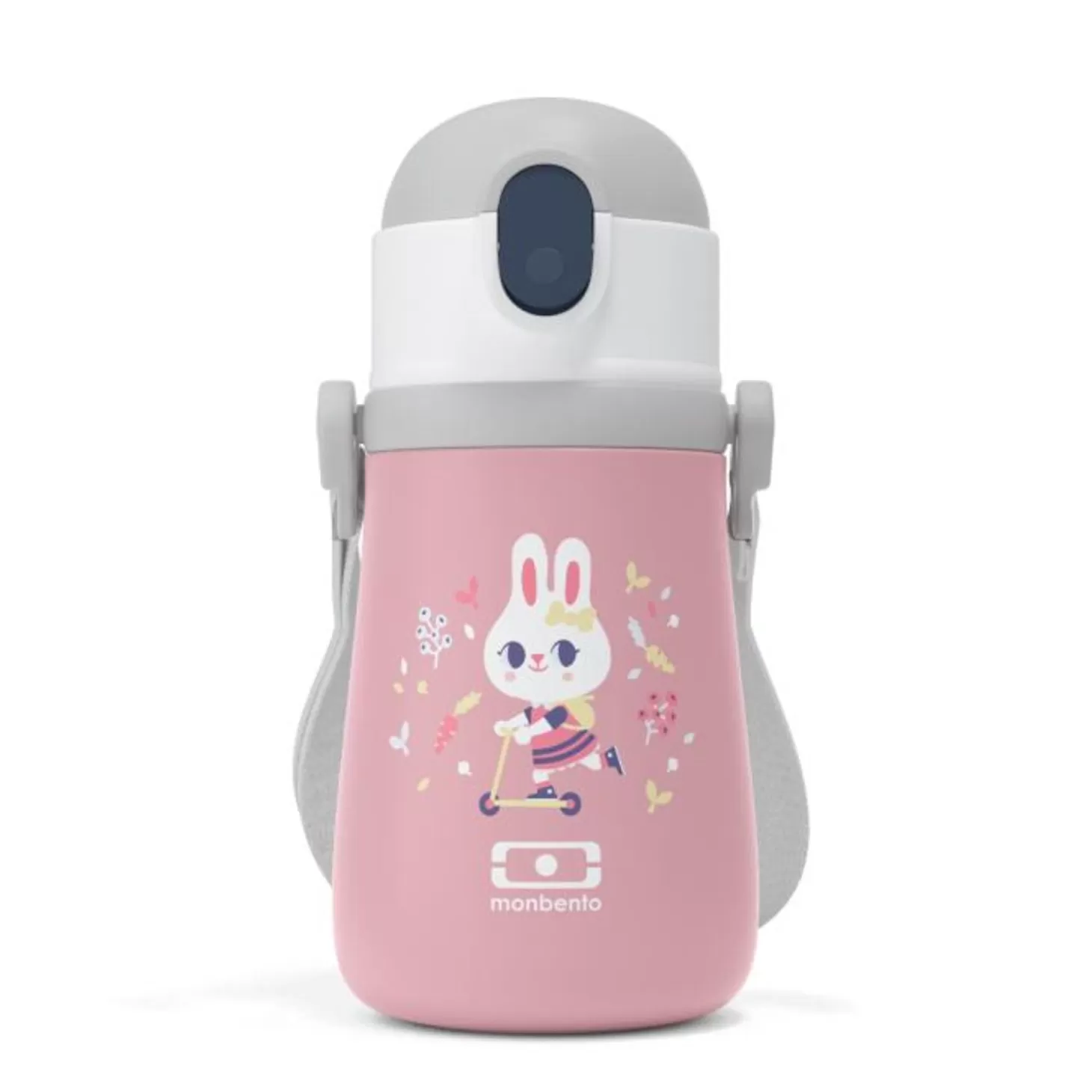 Monbento Mb Stram Rose Bunny> Mb Stram Gourde Isotherme Avec Paille 36Cl