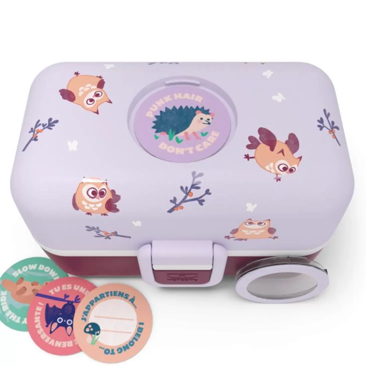 mb_tresor_mauve_owly_2.webp Monbento Mb Tresor Mauve Owly> Mb Tresor Bento Enfant 800Ml