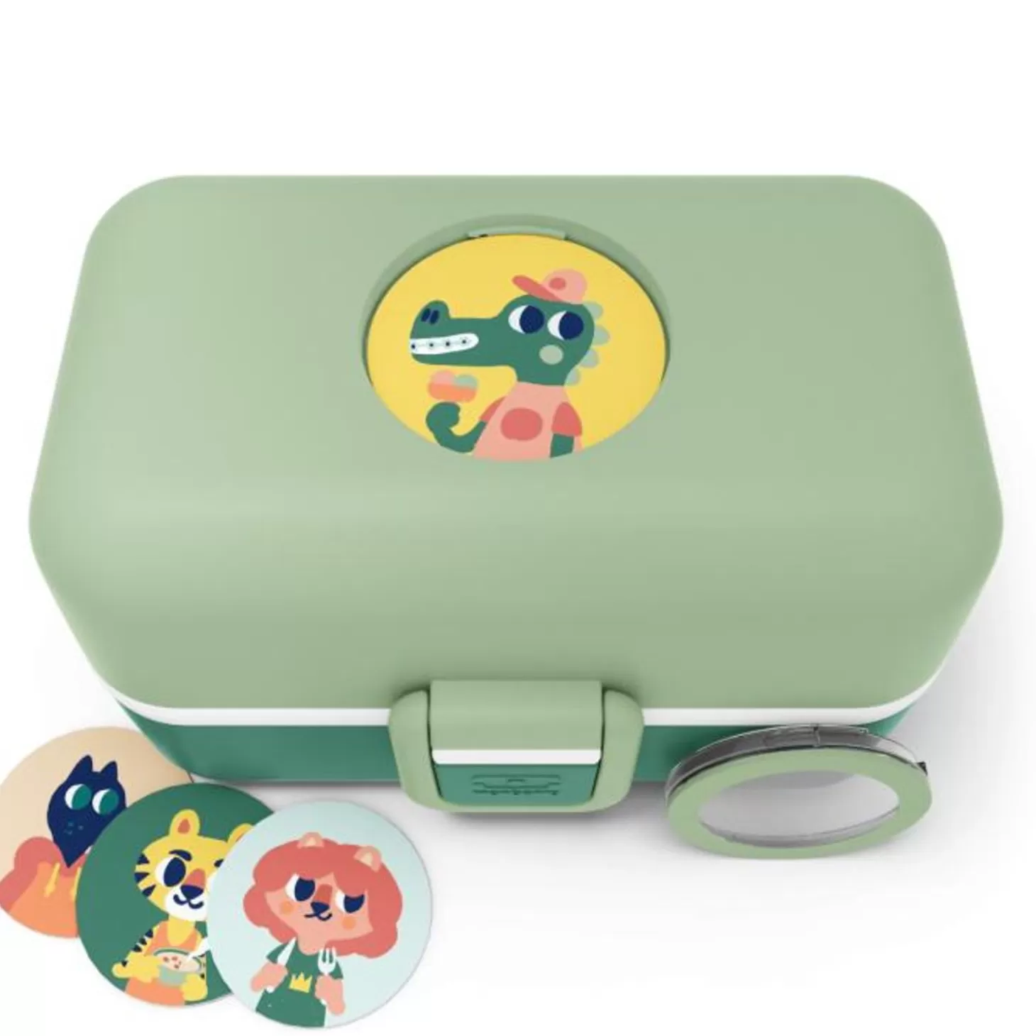 mb_tresor_vert_forest_2.webp Monbento Mb Tresor Vert Forest> Mb Tresor Bento Enfant 800Ml