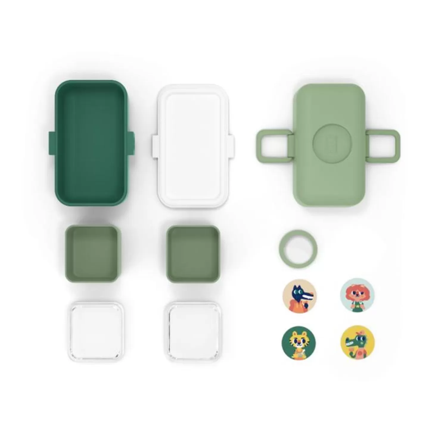 mb_tresor_vert_forest_4.webp Monbento Mb Tresor Vert Forest> Mb Tresor Bento Enfant 800Ml