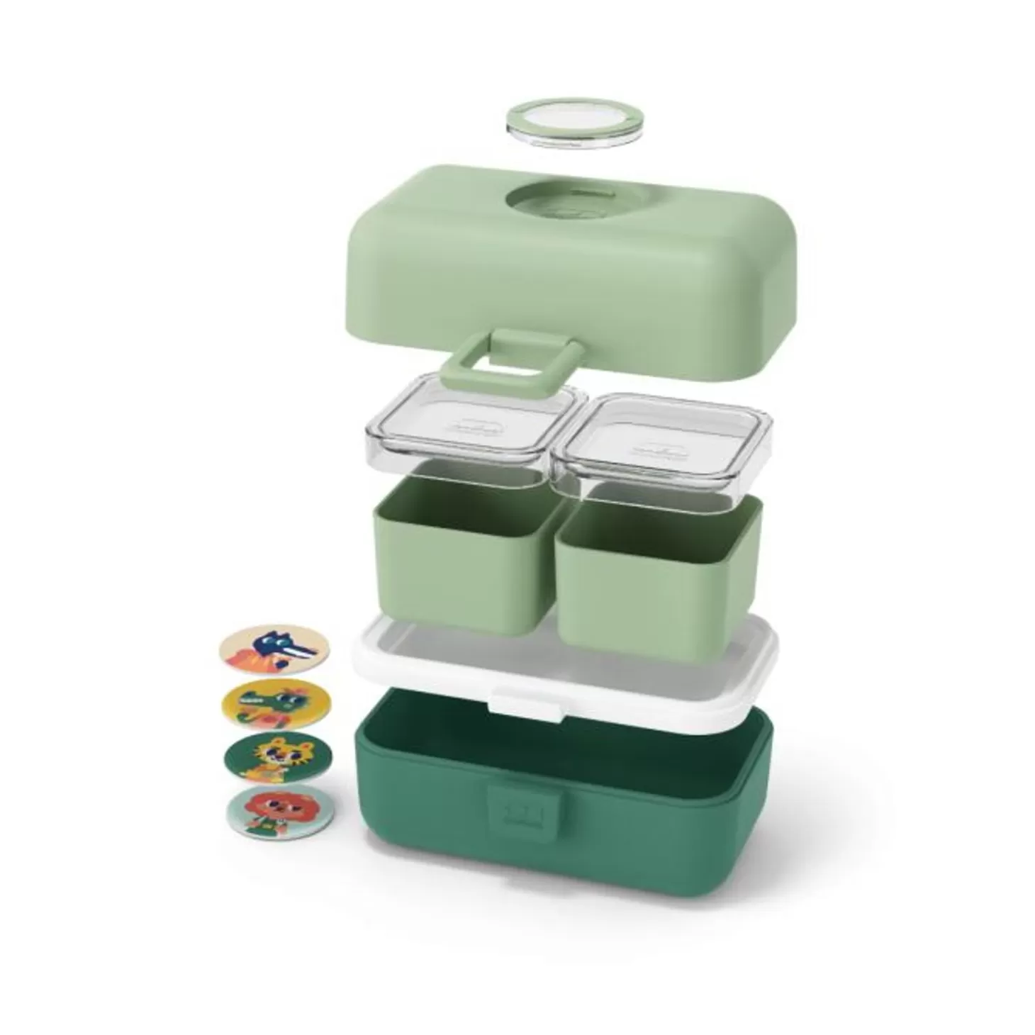 mb_tresor_vert_forest_5.webp Monbento Mb Tresor Vert Forest> Mb Tresor Bento Enfant 800Ml