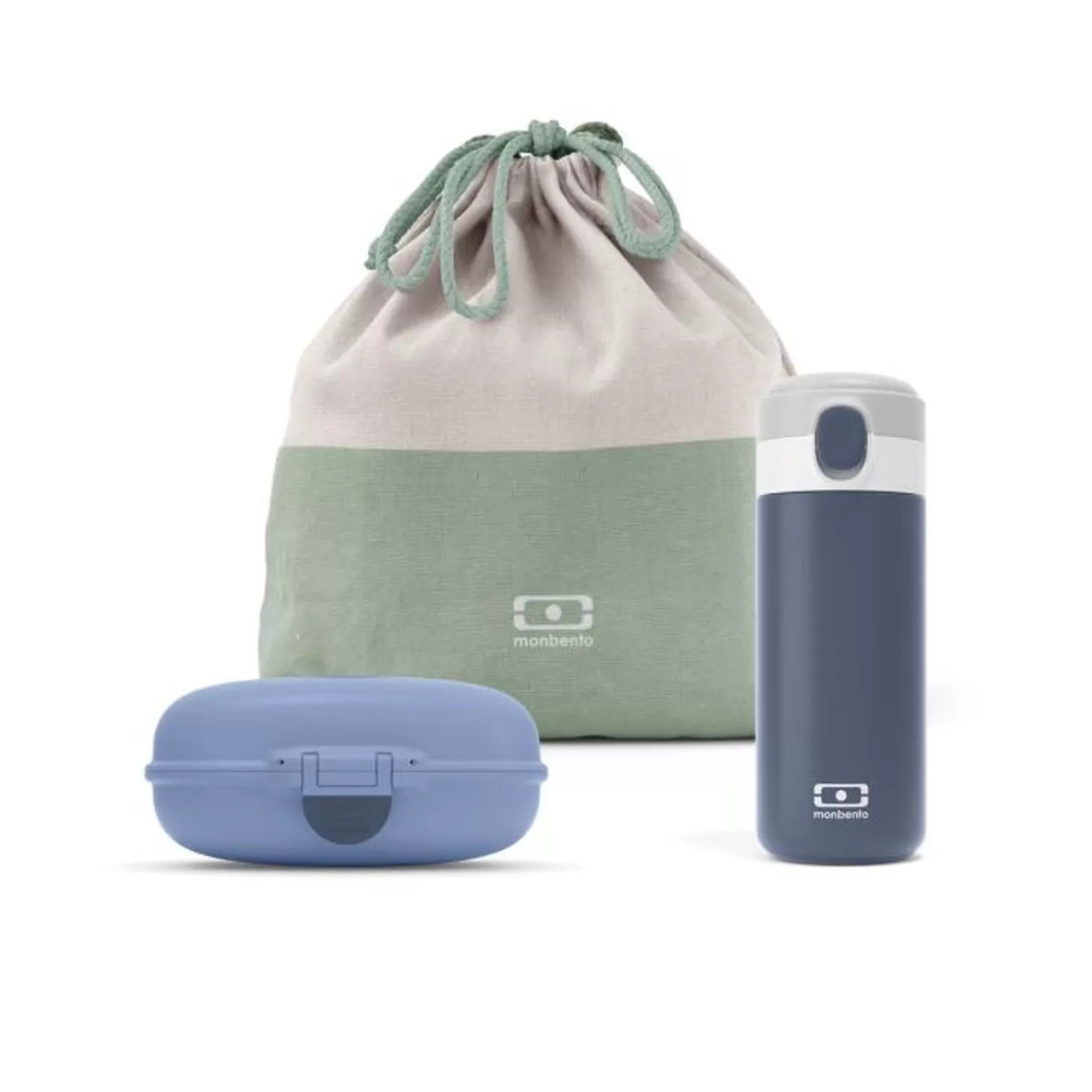 Monbento Set Gouter Bleu Infinity> Enfants