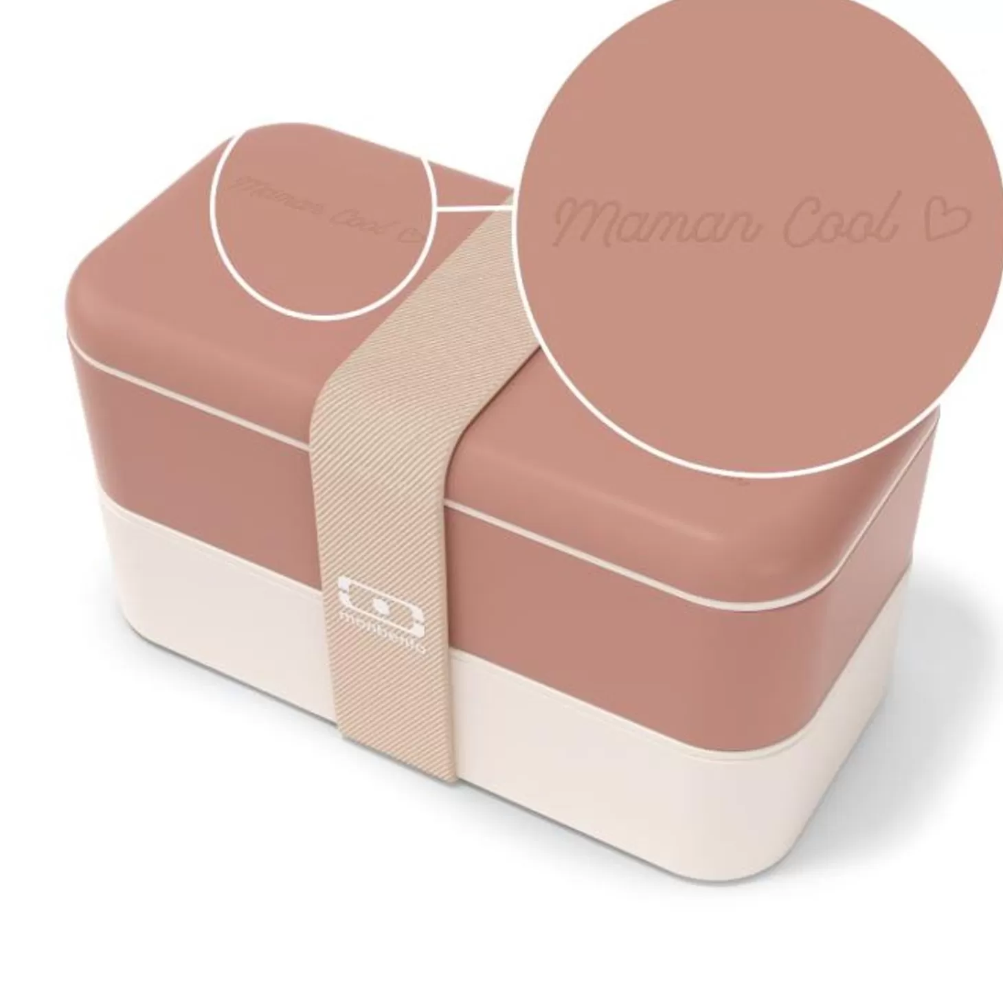 Monbento Set Lunch Box Parent/Enfant Rose "Maman Cool/Mini Cool"> Parents / Enfants