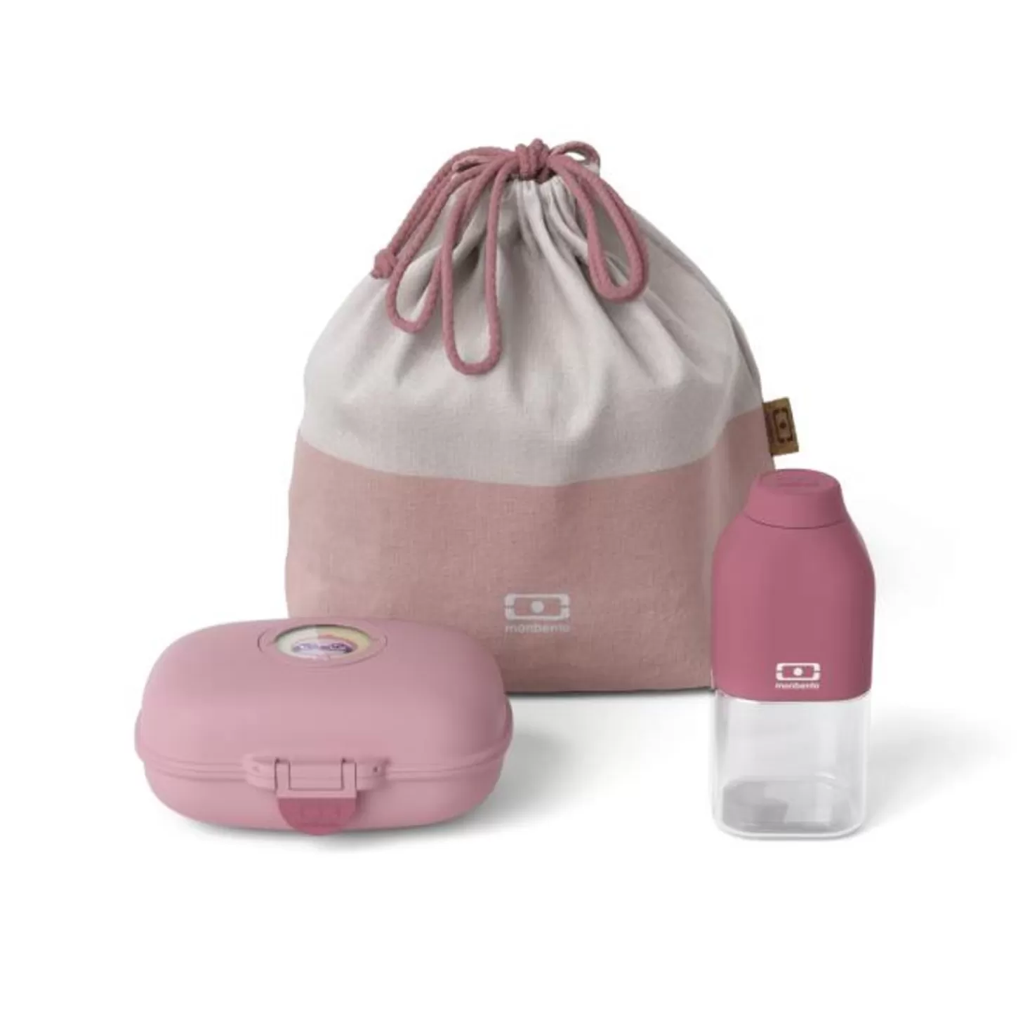 Monbento Set Petit Gourmand - Snack Blush> Enfants